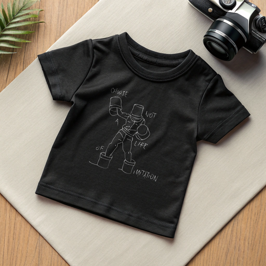Camiseta Infantil Choose Not a Life of Imitation