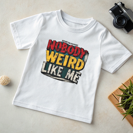 Camiseta Infantil Nobody Weird Like Me